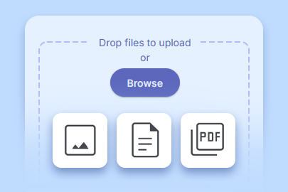 CaseRM interface showing the file attachment section within a case file